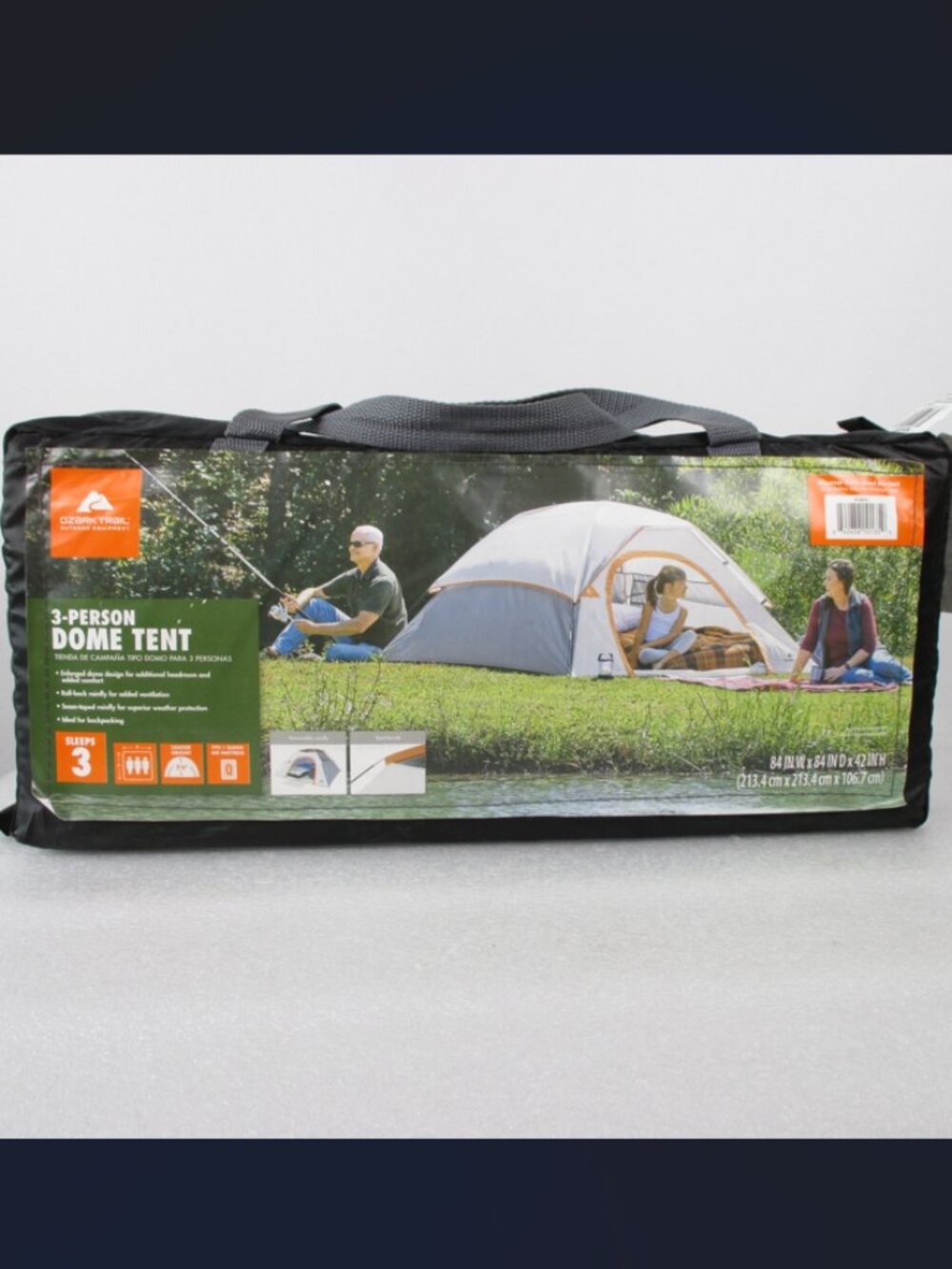 OZARK TRAIL 3-PERSON DOME TENT ⛺